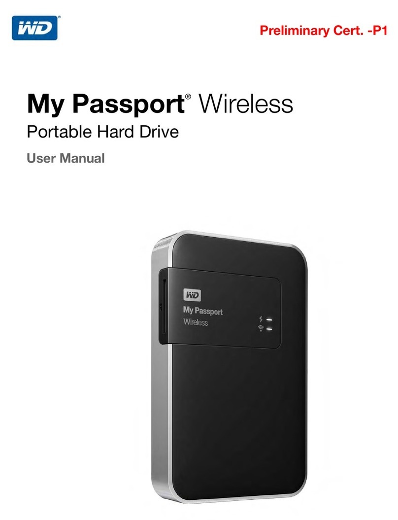 Western Digital MY PASSPORT AIR Usre manual
