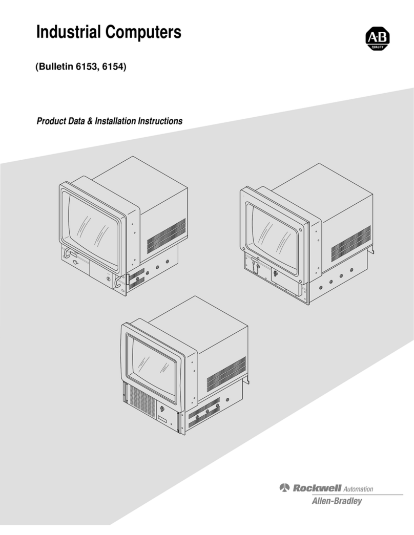 Allen-Bradley 6153 Product data and installation instructions