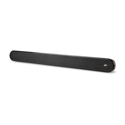 Polk Audio Signa Solo quick start guide