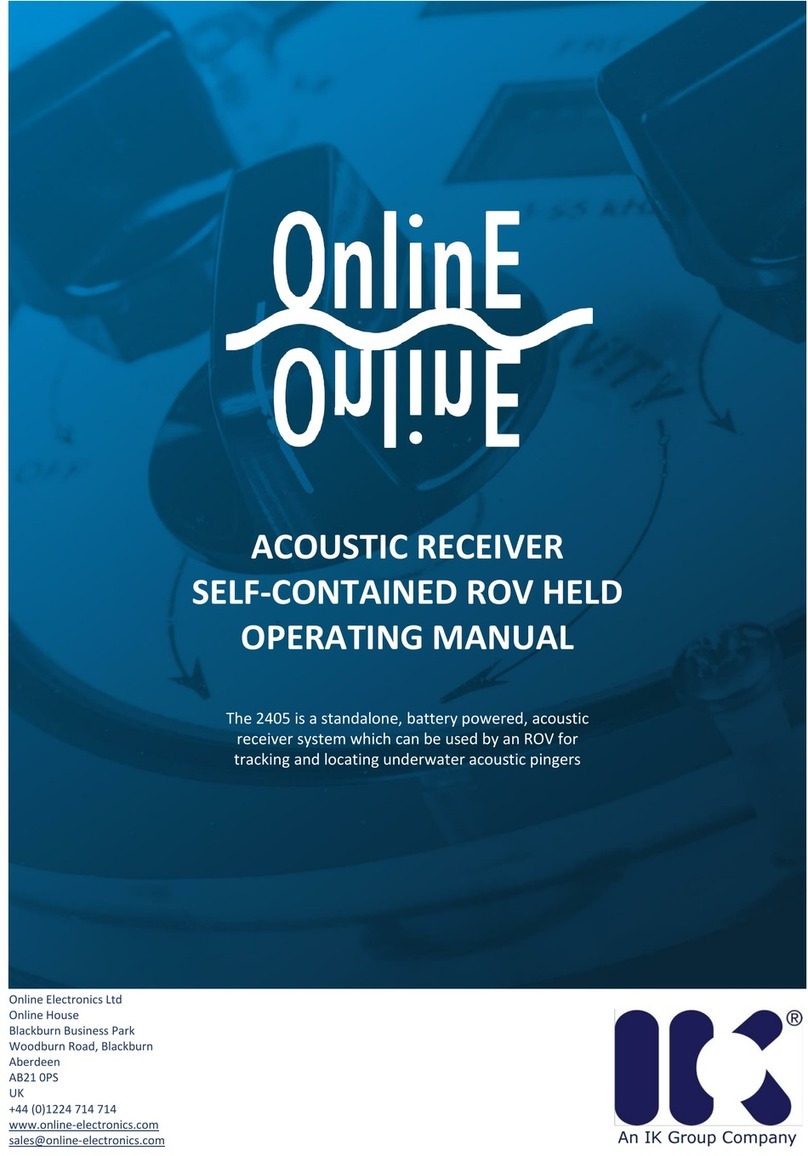 Online 2405 operating manual