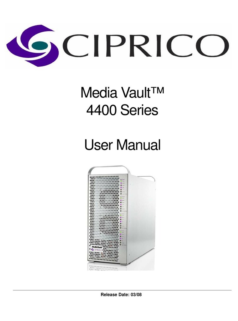 Ciprico MV 4440 user manual