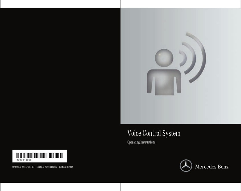 Mercedes-Benz Voice Control System operating instructions Mercedes-Benz Voice Control System operating instructions
