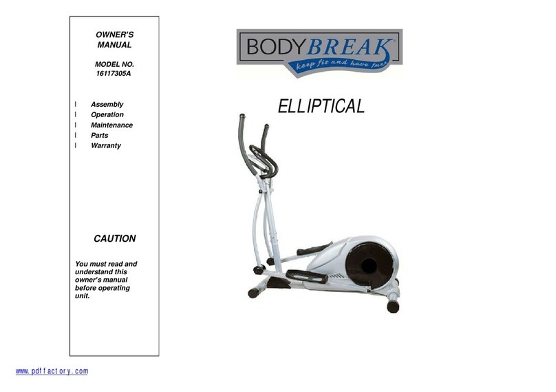 Body Break 16117305A owner's manual Body Break 16117305A owner's manual