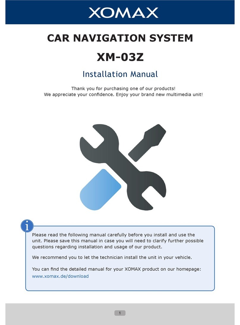 Xomax XM-03Z User manual
