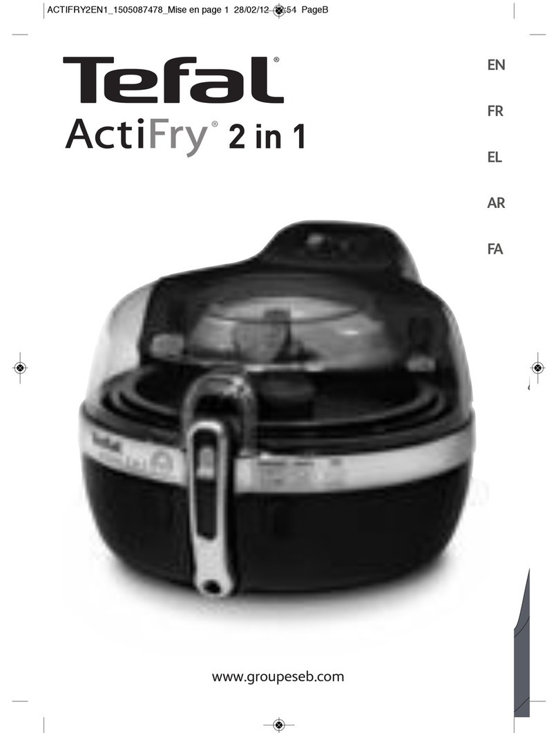 TEFAL ActiFry YV9600 instruction manual