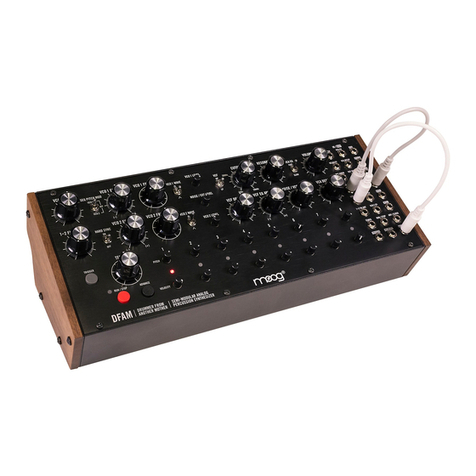 Moog Drummer From Another Mother User manual