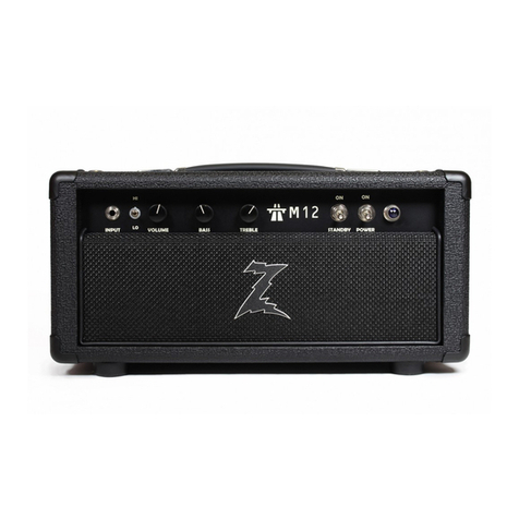 DR. Z Amplification M-12 ZA-33 manual