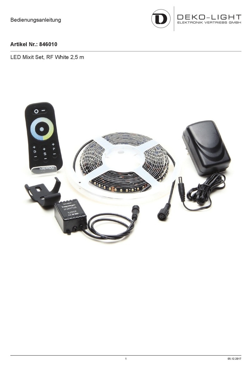 DekoLight 846010 manual