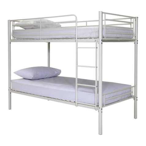 Argos Samuel Shorty Bunk Bed Assembly instructions