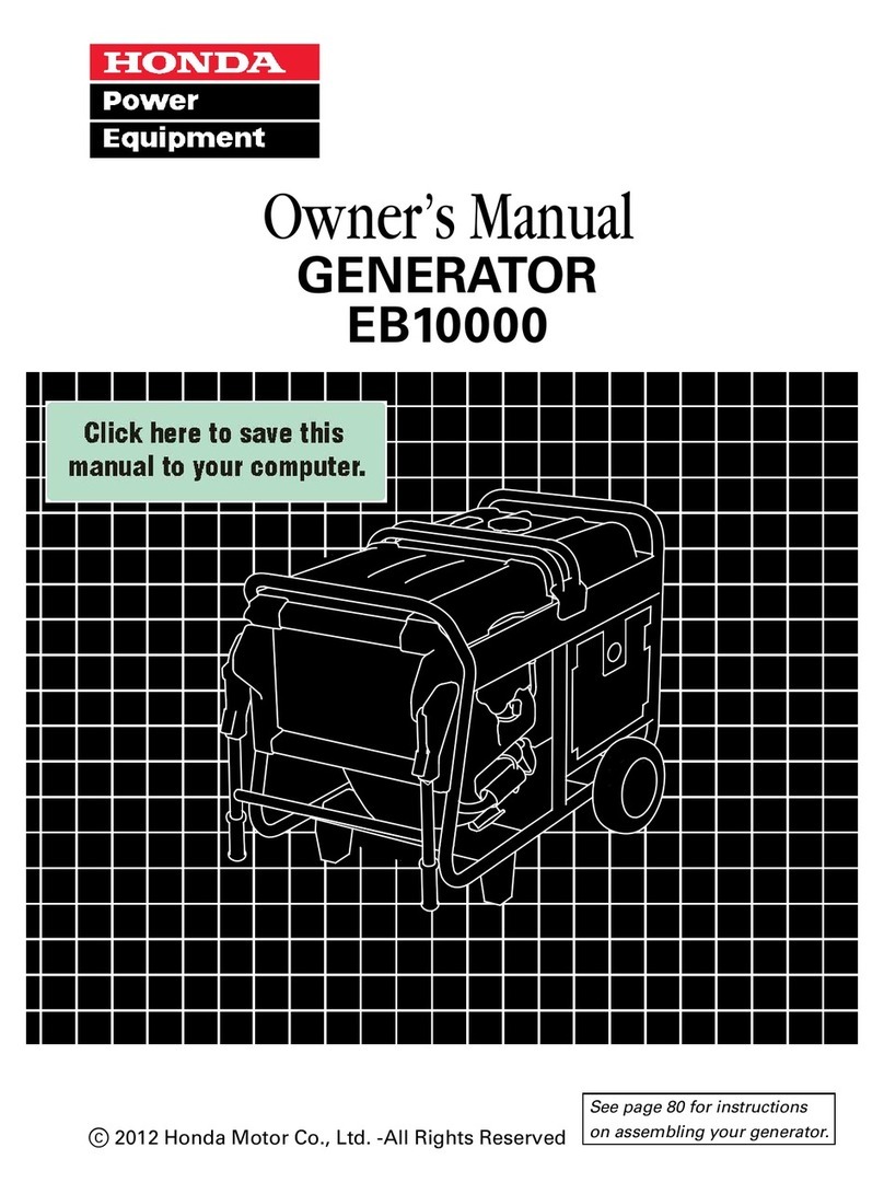 Honda EB10000 owner's manual