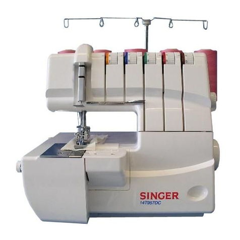 Singer Quantumlock 14T957DC Service manual