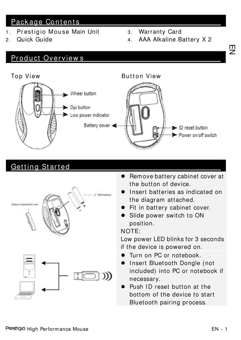 Prestigio PJ-MSL2BR user manual