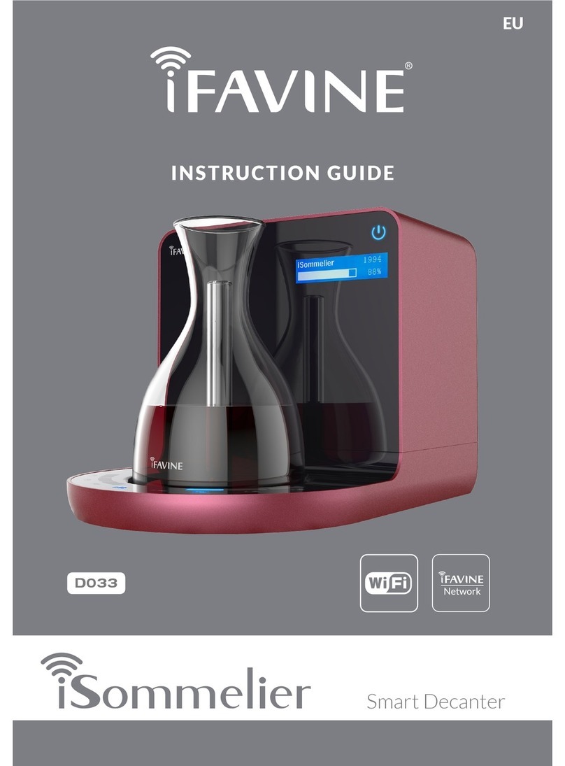 iFAVINE iSommelier D033 Instruction guide