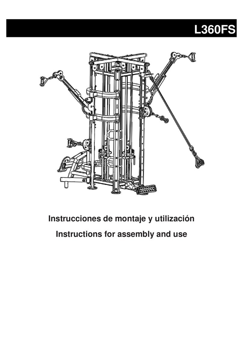 BH Hipower L360FS Instructions for assembly and use BH Hipower L360FS Instructions for assembly and use