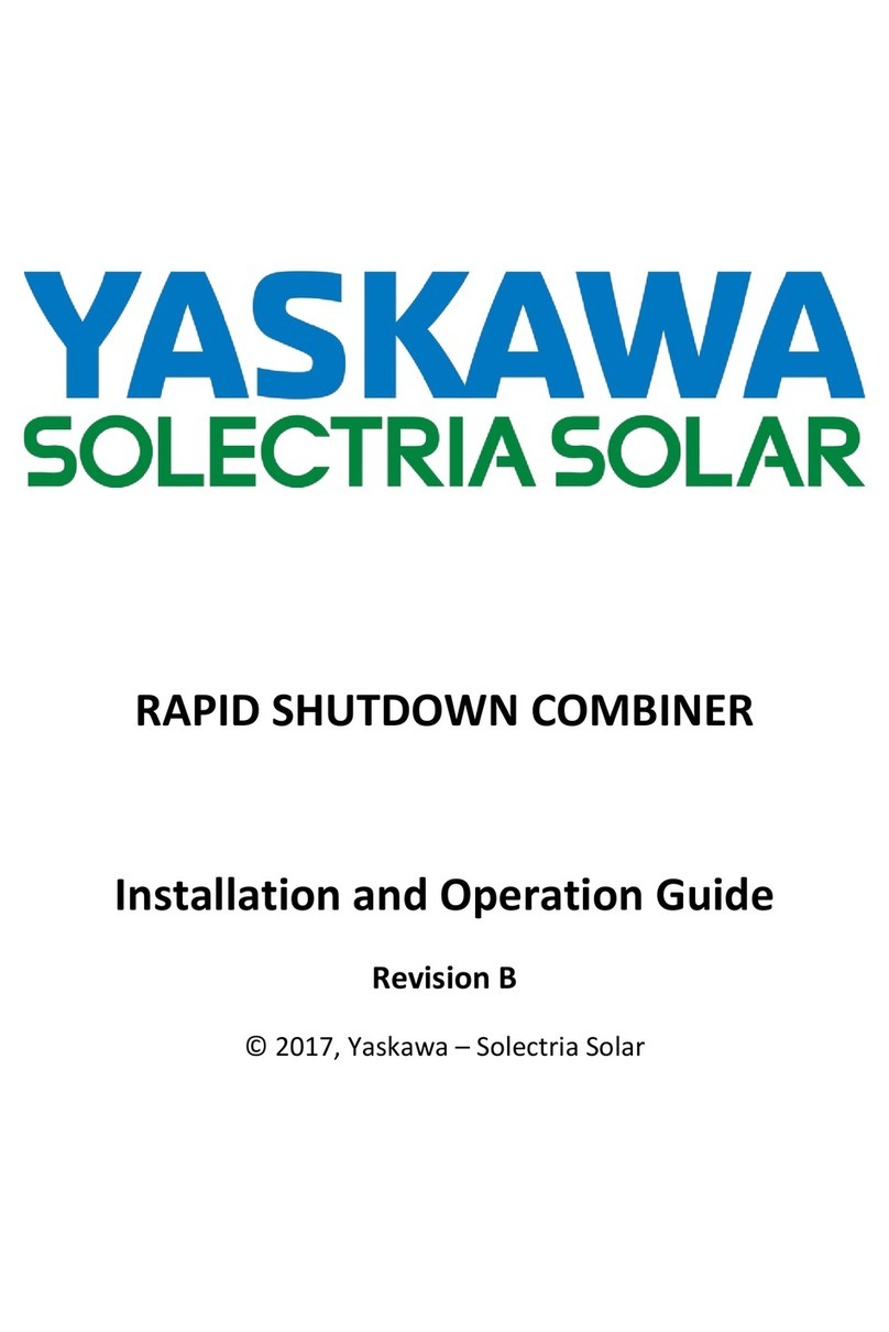 Solectria Solar Rapid Shutdown Installation and operation guide