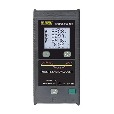 AEMC PEL 102 user manual