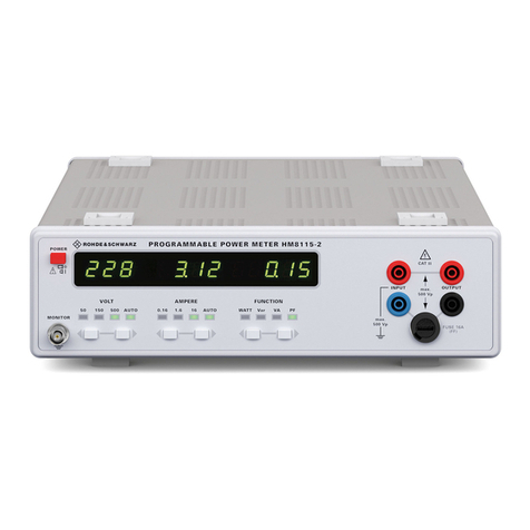 Hameg HM8115-2 manual