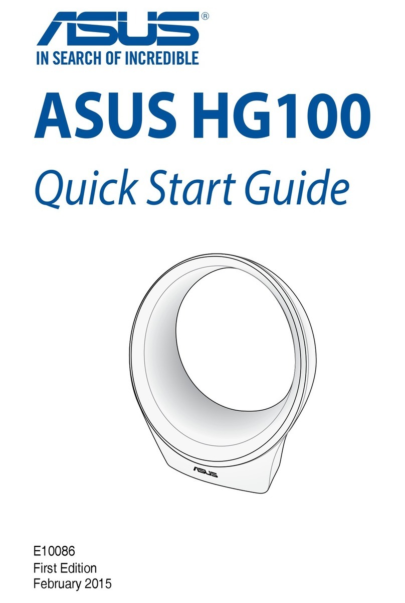 Asus HG100 quick start guide