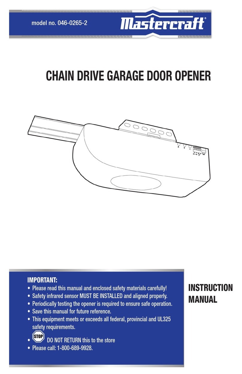 MasterCraft 046-0265-2 instruction manual