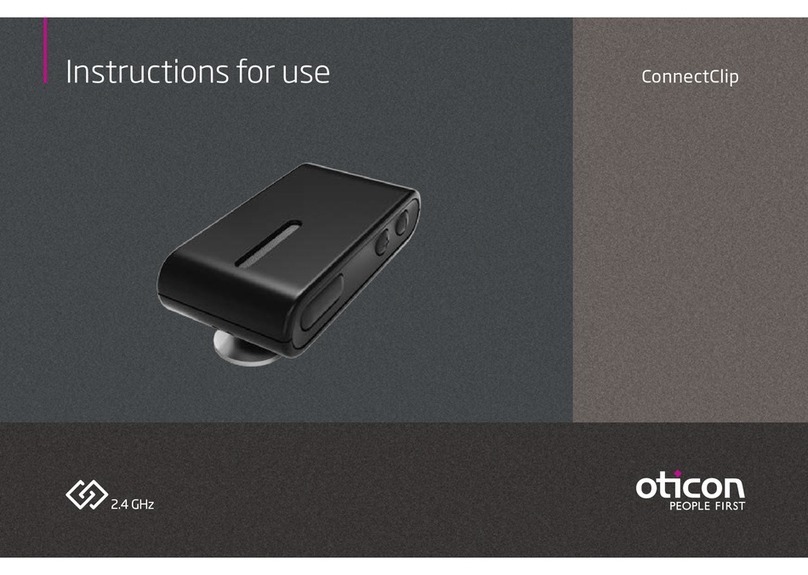 Oticon Medical ConnectClip Instructions for use