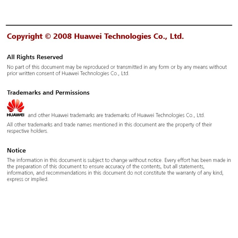 Huawei EM820U User manual