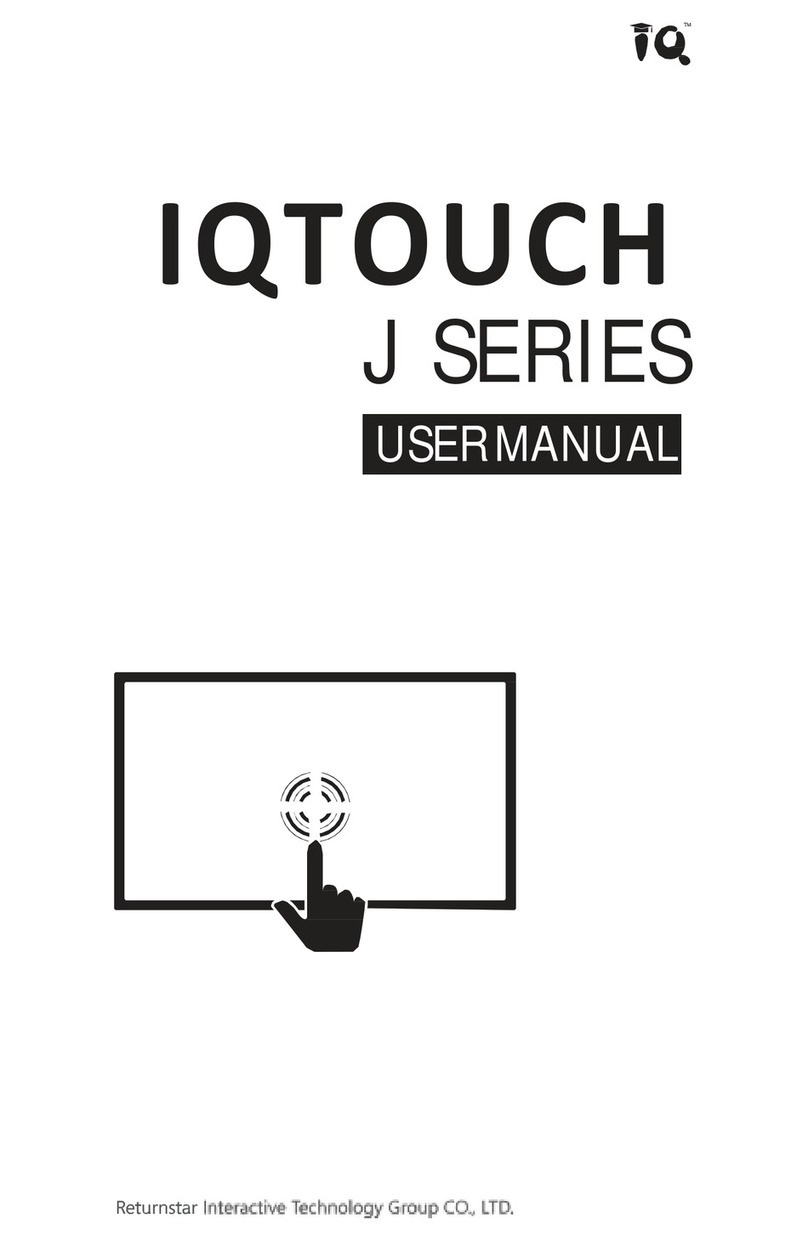 Returnstar Interactive Tech IQTOUCH user manual