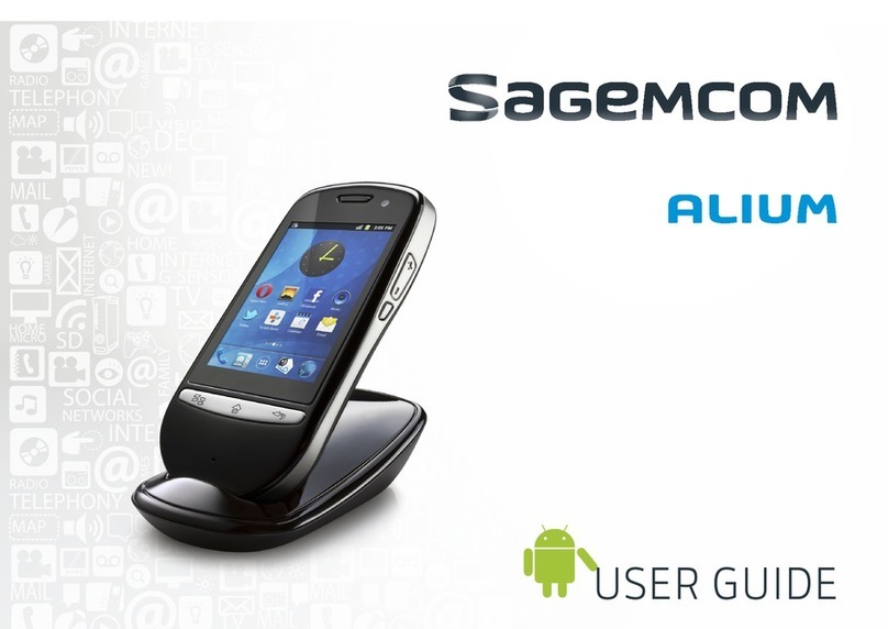 SAGEMCOM D800 Alium User manual SAGEMCOM D800 Alium User manual