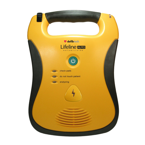 Defibtech Lifeline/ReviveR AUTO DDU-120 user manual