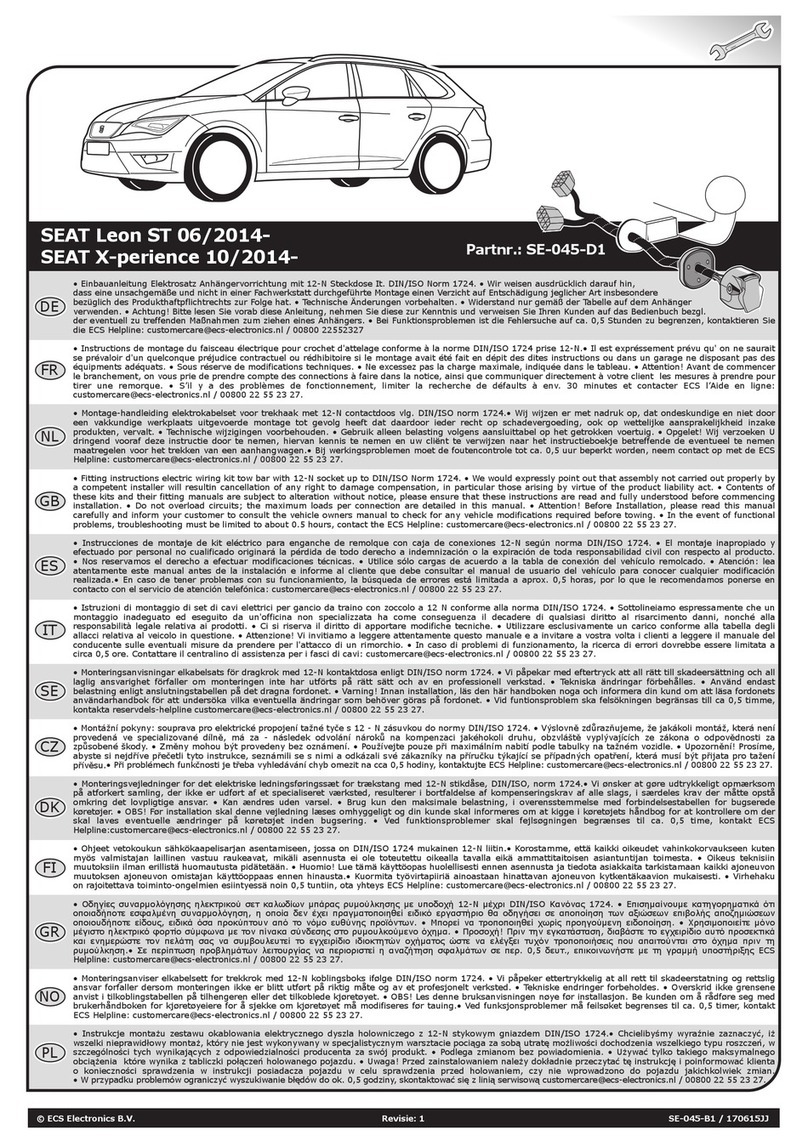 ECS SE-045-D1 manual
