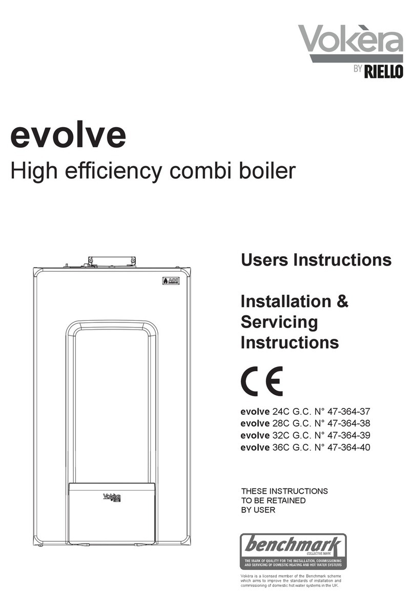 Evolve 24C G.C. User instructions