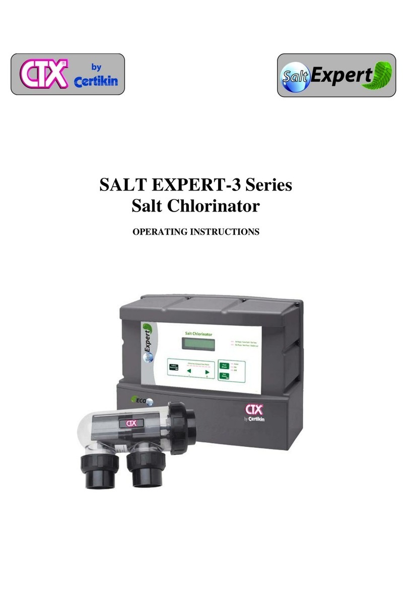 Astral Pool SALT EXPERT-3 operating instructions