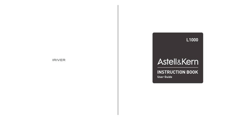 Astell & Kern L1000 User manual