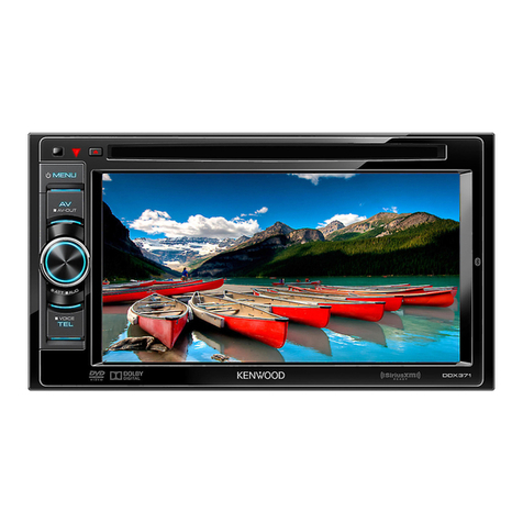 Kenwood DDX371 User manual