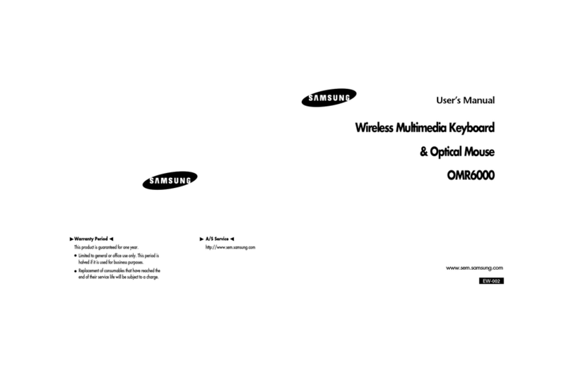Samsung OMR6000 User manual