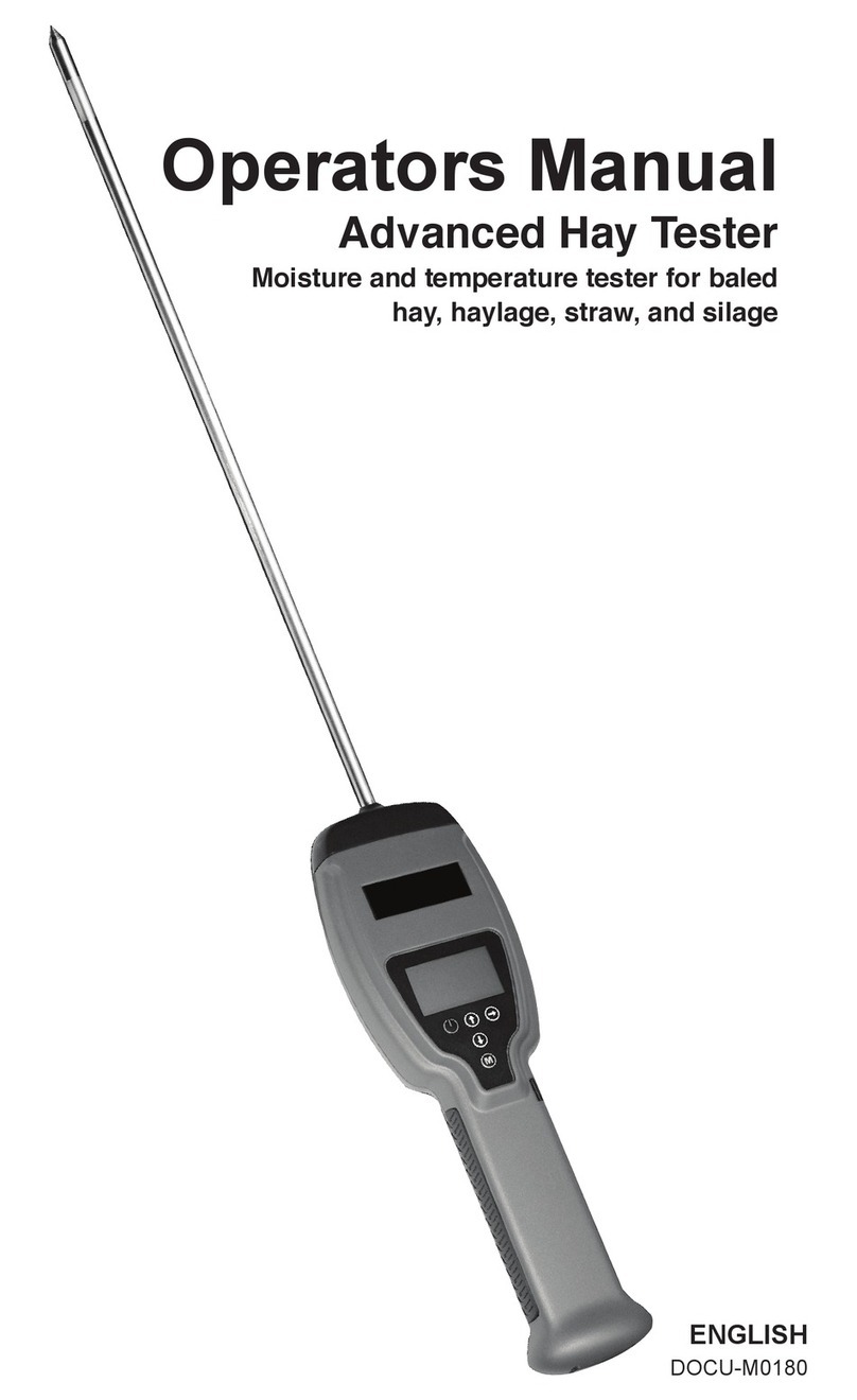agratronix HST-1 Operator's manual
