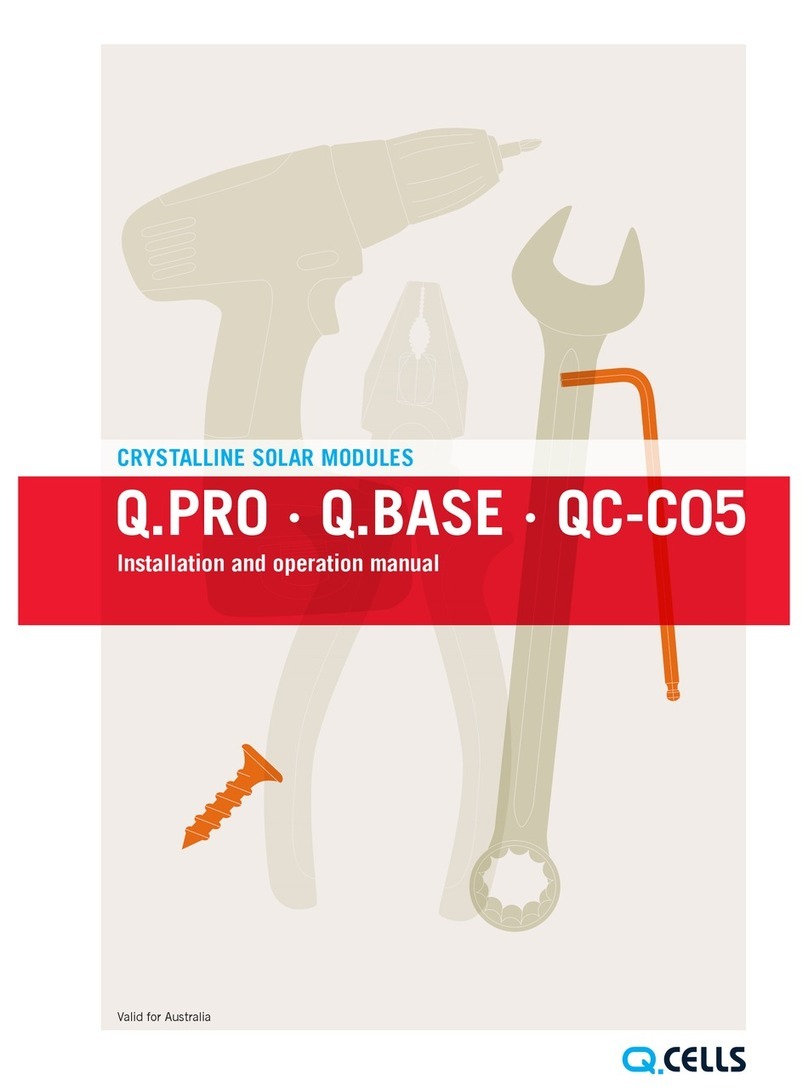 Qcells Q.PRO User manual