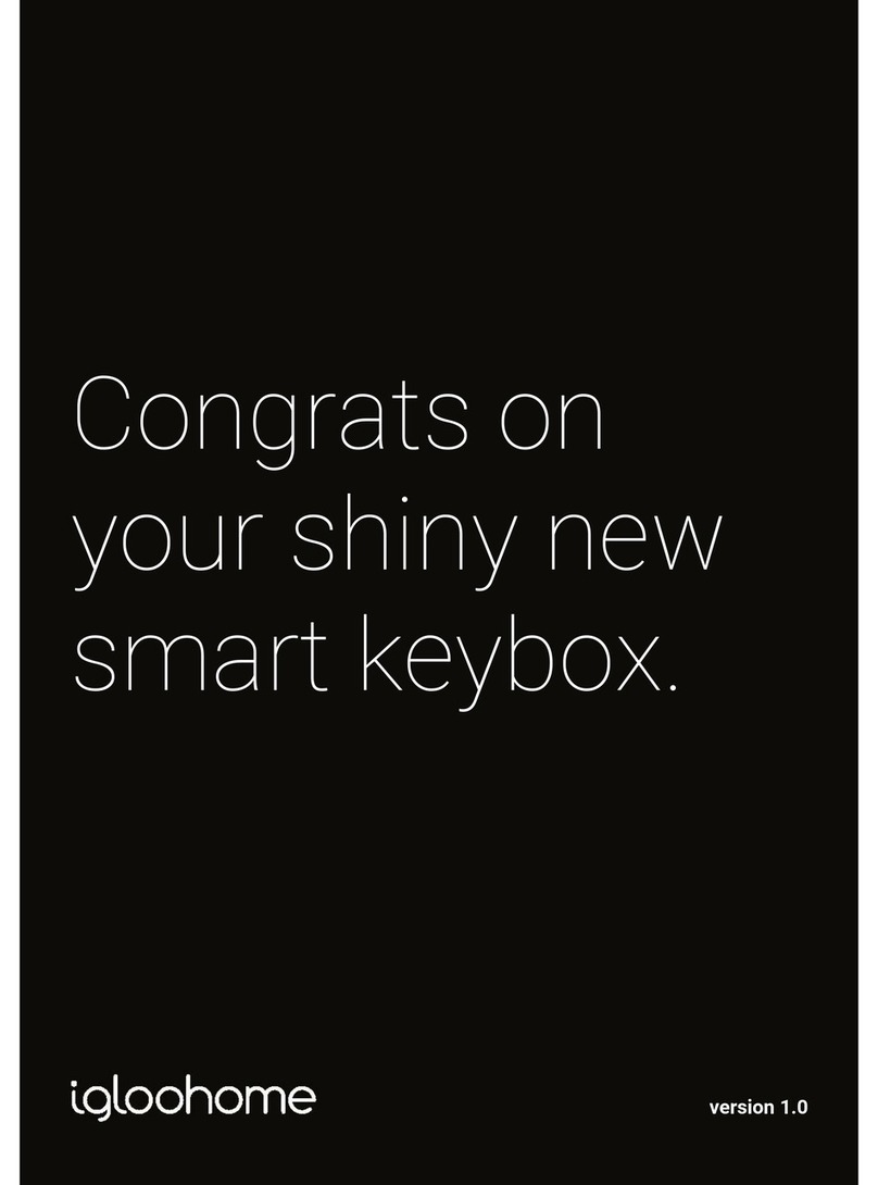 Igloohome Smart Keybox v1.0 manual