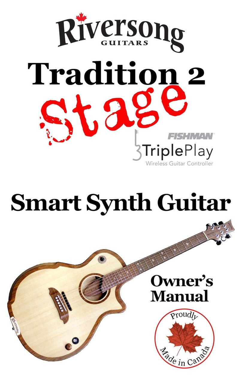 Riversong Tradition 2 Stage owner's manual