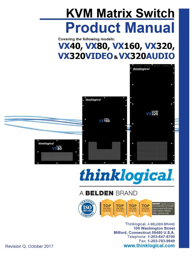 Thinklogical VX40 product manual