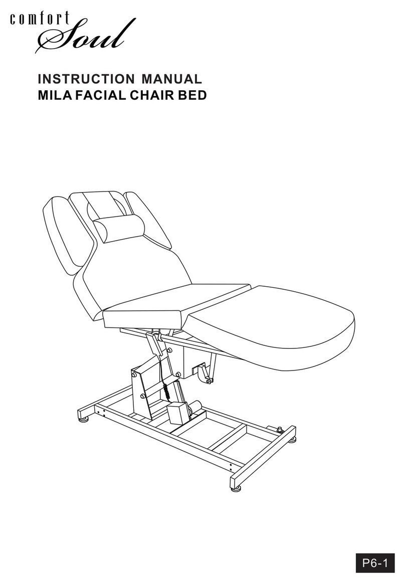 ComfortSoul Mila Facial instruction manual