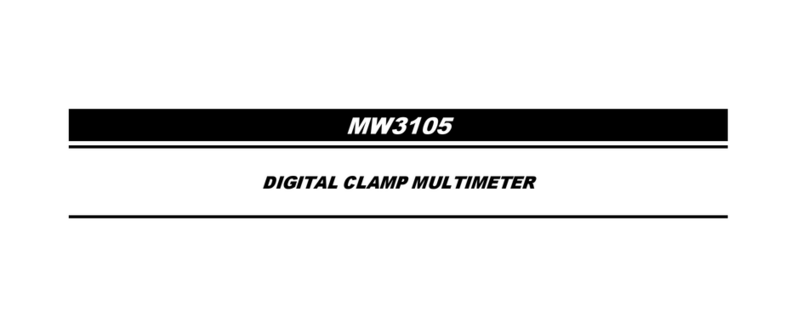 SEFRAM MW3105 manual