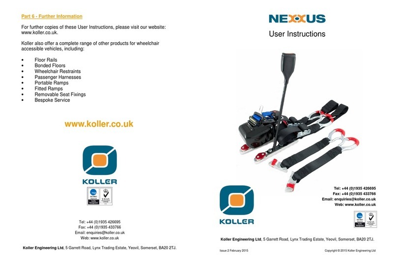 Nexxus 3PT/STRP User instructions Nexxus 3PT/STRP User instructions