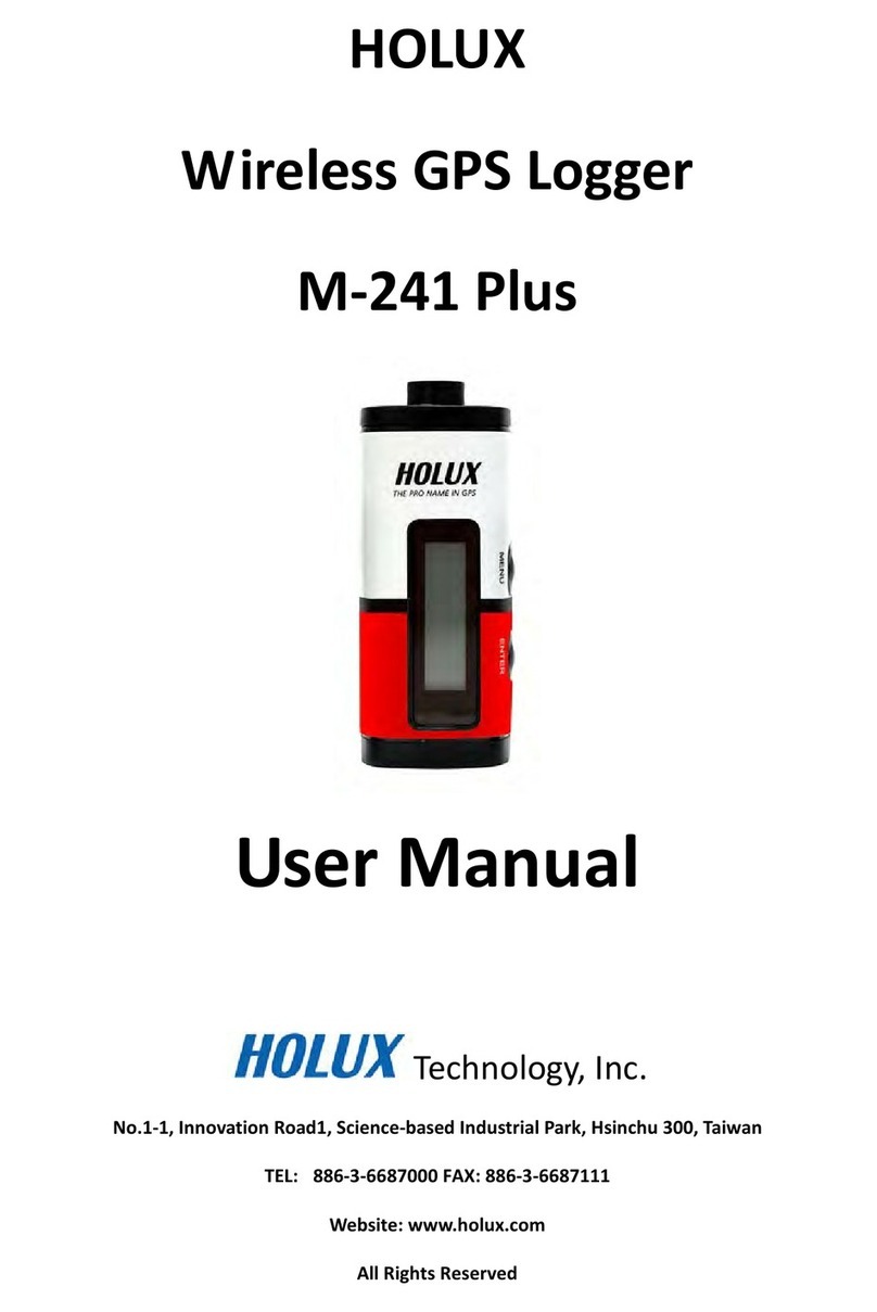Holux M-241 Plus user manual