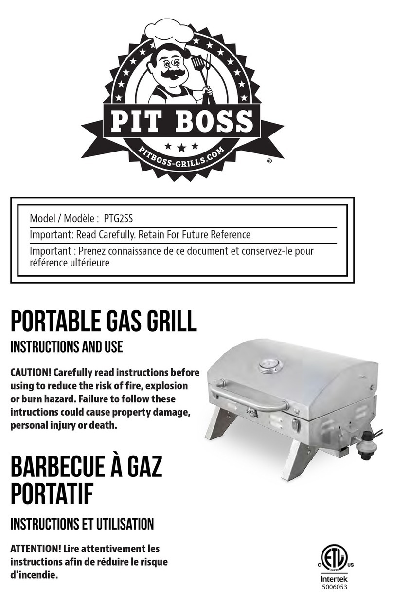 Pit Boss PTG2SS Instruction Manual