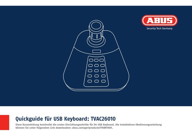 Abus TVAC26010 quick guide