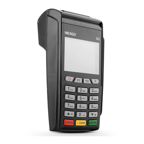 Nexgo G3 User manual