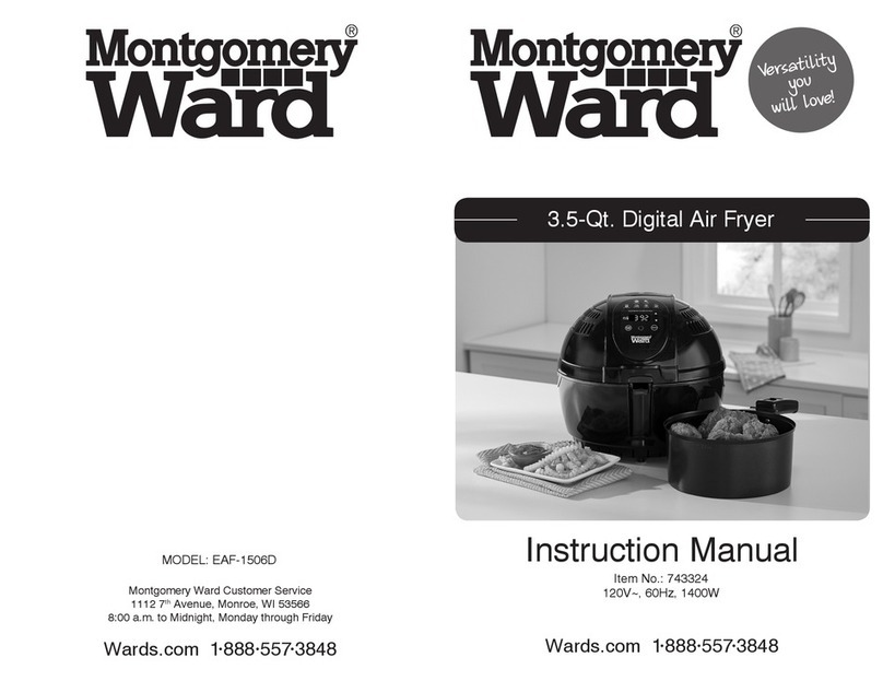 Montgomery Ward EAF-1506D instruction manual
