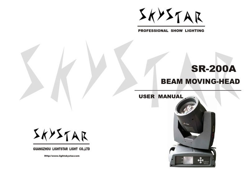 Skystar SR-200A user manual Skystar SR-200A user manual