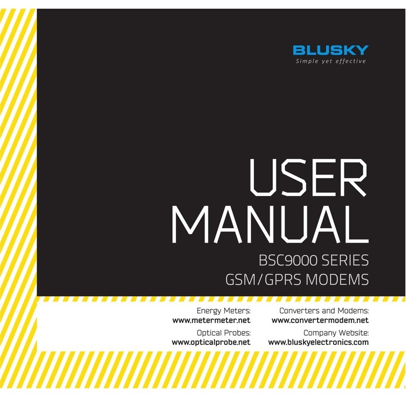 Blusky BSC9000 series user manual