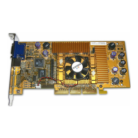 Nvidia GeForce3 Ti200 User manual
